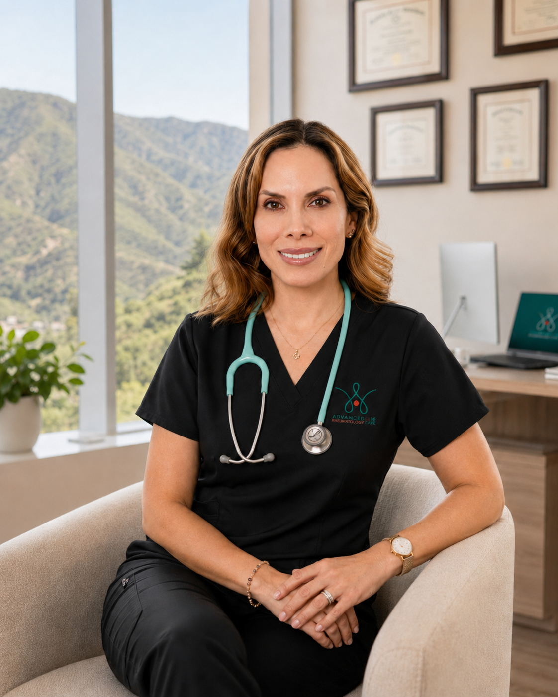 Dr. Natalia Chavez Stewart, MD Dr. Natalia Chavez Stewart providing lupus treatment in Corona, CA