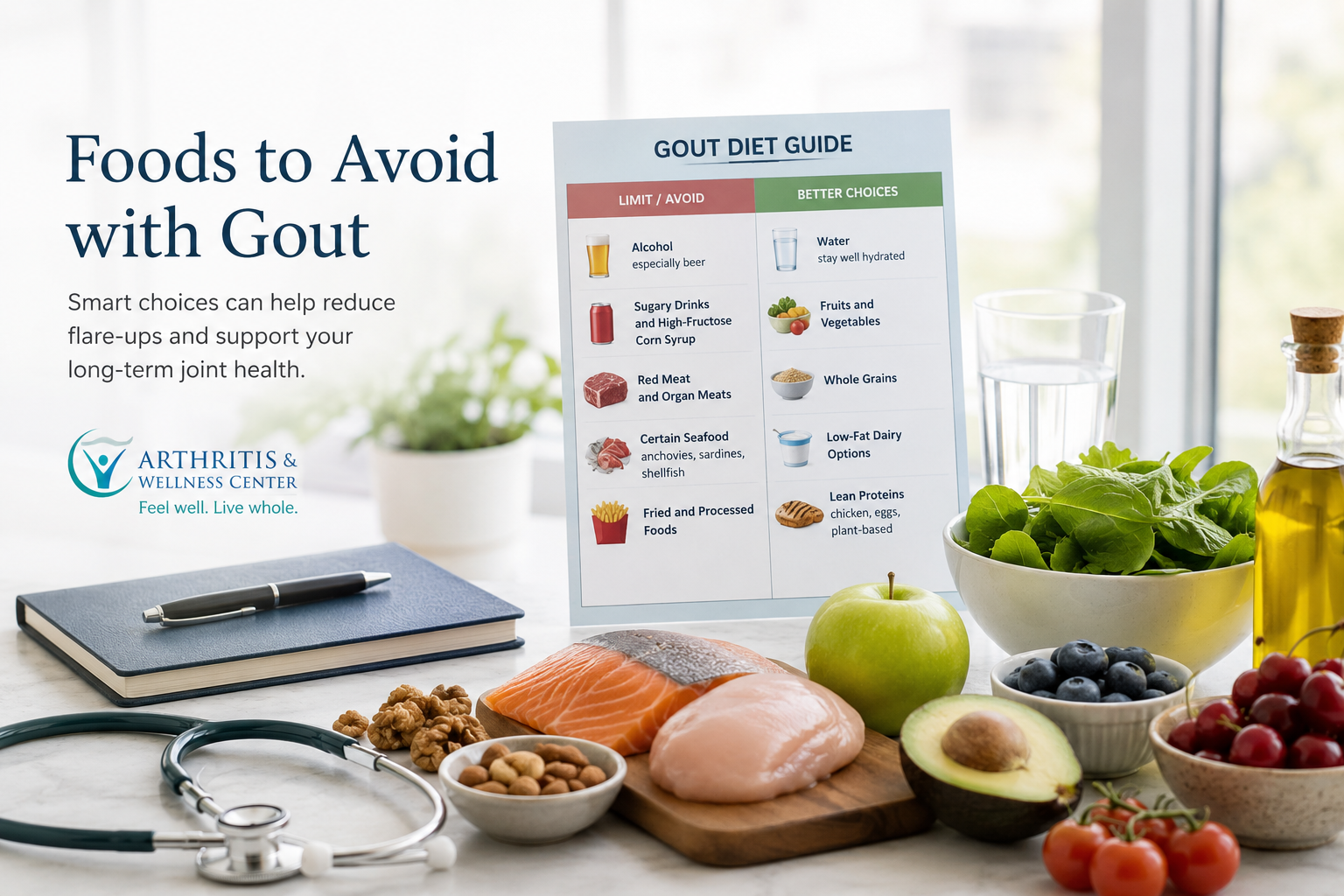 Gout treatment in Corona, CA at Arthritis & Wellness Center